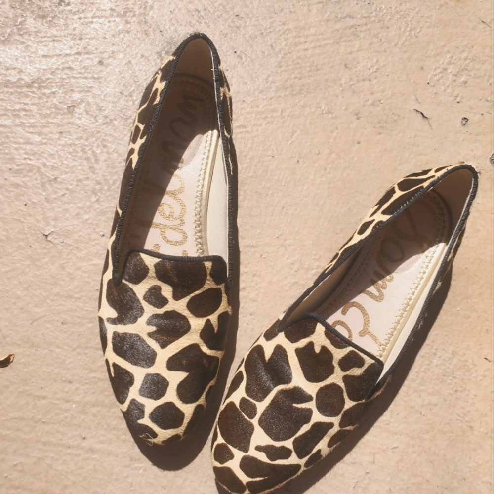 - Beautiful pony hair Sam Edelman loafers. Size 7 1/2